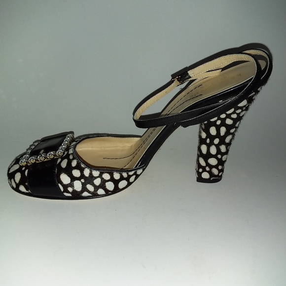 Kate Spade Calfskin Strappy Heels - Picture 5 of 8